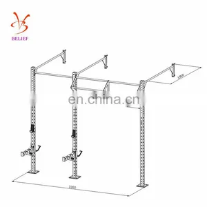 Multifunctional Wall Mounted Crossfit Rig Pull up thumbnail-4