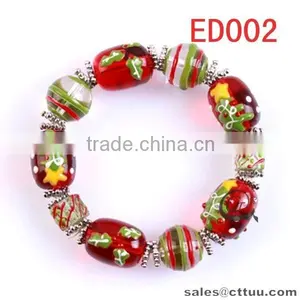 Cheap Stretch Handmade Christmas Bracelet for Holidays thumbnail-5