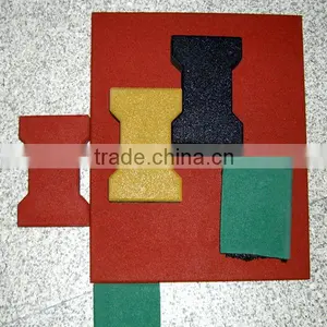 Interlocking Rubber Floor Tiles thumbnail-1