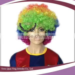 Cheap Synthetic Make Afro Wig thumbnail-1