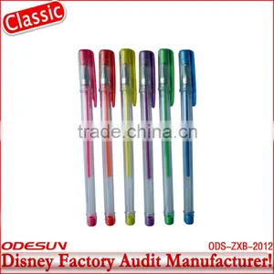 Disney Factory Audit Manufacturer's Glitter Gel Ink Pens 143142 thumbnail-1
