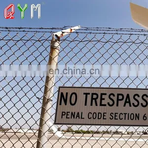 High Security Steel Wire Mesh Chain Link Airport Fence thumbnail-5