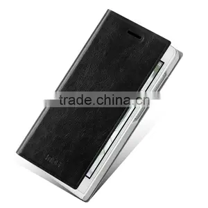 MOFi Case Celular Housing for Huawei Ascend G6, Mobile Handset Coque Flip Leather Back Cover for Huawei G6 thumbnail-4