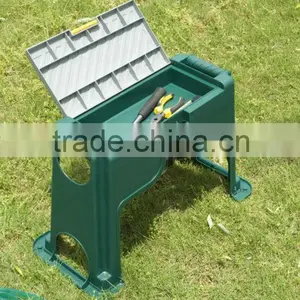 Plastic Garden Kneeler Seat With Tool thumbnail-1