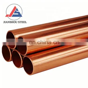 Cheap 6 Inch Seamless/welding Round Brass Tube C1220 C2400 Copper Pipe Price thumbnail-1