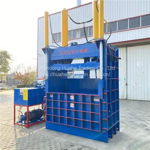 Semi Automatic Steel Plate Packer Oil Drum Iron Sheet Hydraulic Flattening Machine Waste Copper Waste Aluminum Alloy Vertical Compressor thumbnail-2