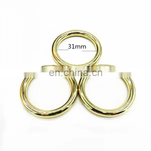 Wholesale Zinc Alloy Round Ring 1 Inch Metal O Ring for Handbag thumbnail-2