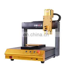 High Precision Silicone Glue Dispenser Three or Four Axis Single Component Glue Machine Electronic Products Bonding Equipment thumbnail-5