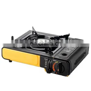 Hot Selling Aluminum Portable Camping Gas Stove With Pan thumbnail-4