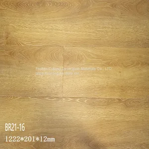 Underwear Showroom Clothing Store Laminate Wood Flooring Furniture Factory Meeting Room 12mm Composite Floor Foshan Wholesale MDF Floor thumbnail-1