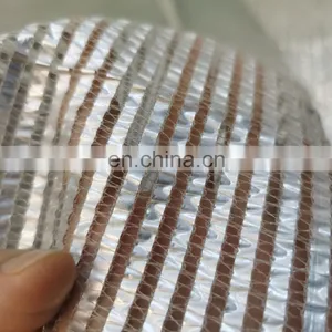 Factory Selling 115gsm 55% Shading Rate Sun Shade Proof Nets Greenhouse Aluminum Outer Foil Mesh thumbnail-2