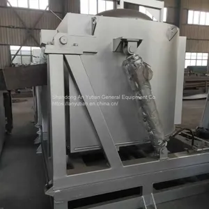 Industrial Crucible Sliver Gold Copper Melting Furnace thumbnail-5