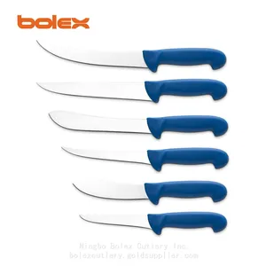 Butcher Knives Colour Coded Slaughtering Breaking Steak Knife Cook Chef Kitchen OEM ODM Knife Sets Kits thumbnail-5