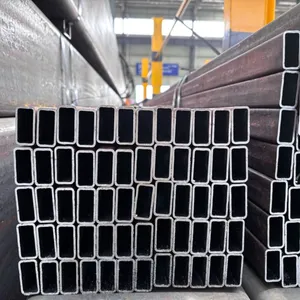 Low Carbon Thickness GB ASTM Q235 Q355 Carbon Steel Rectangular Tube Seamless Pipes thumbnail-2