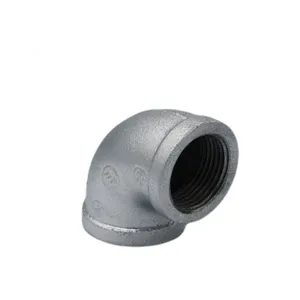 Malleable Iron 90 90° Elbow NPT Thread thumbnail-2