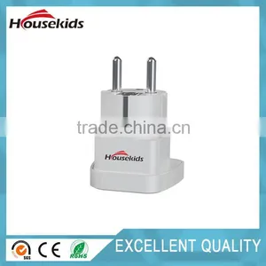 Schuko Plug Adapter Type E/F for Germany, France, Europe, Russia & More - High Quality - CE Certified - RoHS Compliant thumbnail-5