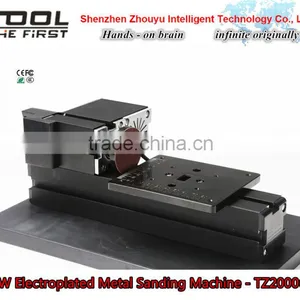 Hot Sale Hobby 60W Electroplated Mini Metal Sanding Grinder Machine for Woodworking thumbnail-1