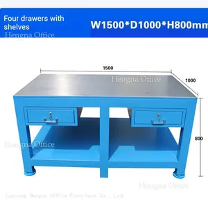 Hengna Aerospace Maintenance Heavy Duty Steel Workbench – Corrosion Resistant Workstation for Aircraft Engine Repair thumbnail-2