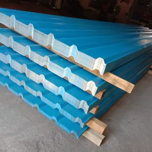 PPGI Galvanized Corrugated Roofing Sheet Color Coating Steel Roofing Sheet Factory Price thumbnail-3