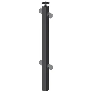 Modern Waterproof Steel Galvanized Horizontal Picket Fence Post Fences and Gates for Houses thumbnail-5