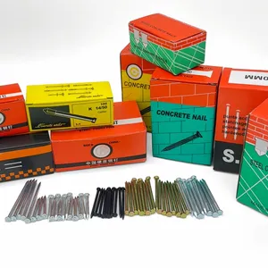 Electro-Galvanized Concrete Nails for Outdoor Use - 1000 Pcs per Box thumbnail-3