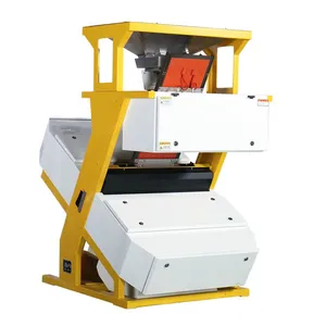 Popular Rice Color Sorter Sorting Sunflower Seeds Sesame Almond Grain Automatic Shape Color Sorter Optical Sorter thumbnail-3