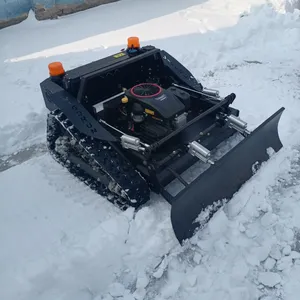 Industrial Agriculture Gasoline Powered Single Cylinder RC Mower VTLM800 Snow Plow Working 60 Adjustable Mowing Height thumbnail-1