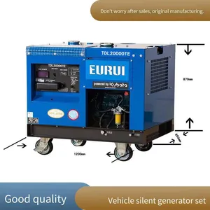 Original Imported Zeteng Generators, Gasoline and Diesel Single-phase and Three-phase Open-frame Silent Units thumbnail-4