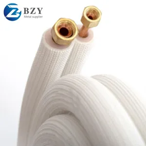 ASTM Copper Tube C11000 C10200 C12000 T1 T2 T3 99.9% 5mm 6mm 8mm Copper Pipe For Air Condition Refrigerator thumbnail-3