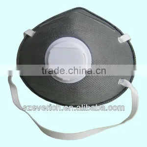 NIOSH 95 Good Quality Actived Carbon And Breath Valve Dust Mask thumbnail-1