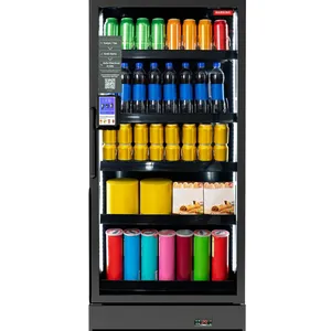 AI Combo Vending Machine Water Drinks Foods, Compressor Cooling, Multi Payment, 4G/WiFi, HAHA 440 Plus thumbnail-1