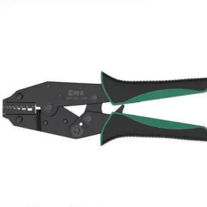 European Cord End Ferrule Ratchet Crimping Plier, 0.25~10mm² Bootlace Wire Ferrule Crimper thumbnail-1