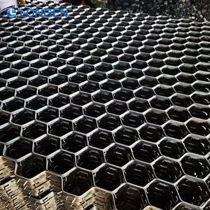 China Factory Hex Steel Hexmesh SS304 SS210 Grade Refractory Metal Mesh Professional Supply for Kiln Lining Duct Insulation thumbnail-1