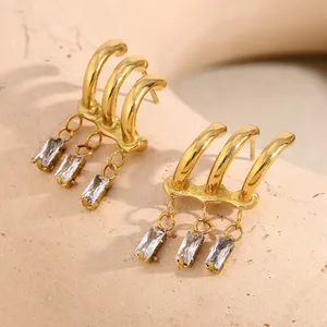 Hypoallergenic Stainless Steel Earrings for Sensitive Skin, Ideal for Gift Shops and E-commerce Stores, OEM Available thumbnail-5