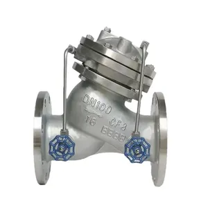 Hersteller Direktverkauf Membrantyp multifunktionales Wasserpumpensteuerventil Flanschanschluss Hydrauliksteuerventil thumbnail-3