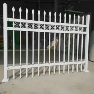 Galvanized Zinc Steel Fence With 2.5m Height 3.0mm Wire Dia Welded Grid Mesh 100x50mm thumbnail-2