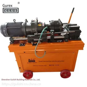 Gulishi National Standard Manufacturer Supplies Double-opening Rebar Straight Thread Stripping and Rolling Machine, Fully Automatic Rebar Threading Machine, Rebar Threading Machine and Thread Rolling Machine Tool 40-ak thumbnail-1