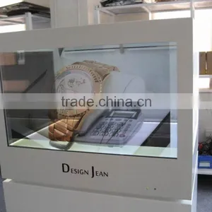 Transparent Touch Lcd Display Box /Transparent Display Case/High Tech For Advertising Transparent Display Case thumbnail-4