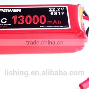 AGA POWER RC Lipo Battery, 22.2V 22000mah for DJI Drone FPV Multirotors, With XT150&AS150 Connectors thumbnail-3