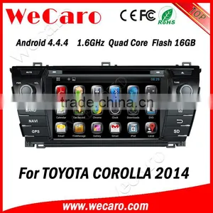 Wecaro WC-TC7019 Android 4.4.4 Car Stereo 2 Din for Toyota Corolla Audio System tv Tuner 2014 2015 thumbnail-1