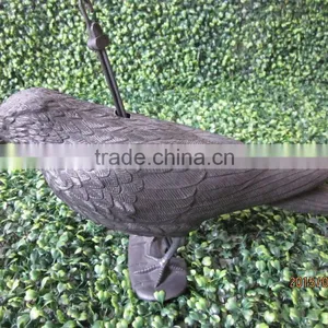Plastic Hunting Crow Decoy ,15" ,with Feet &stick thumbnail-1