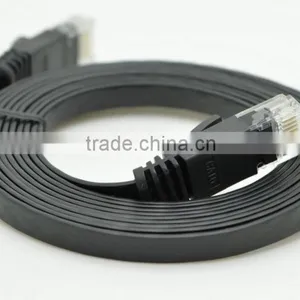 High Performance Ultra Slim Flat Lan Cable UTP Cat6 Patch Cable thumbnail-1