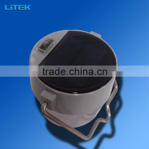 2015 2W Portable Emergency Solar Camping Lantern With LED Light thumbnail-4