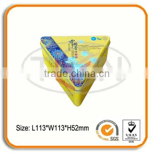 Triangular Tea Storage Tins thumbnail-1