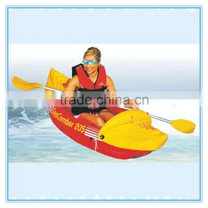 Inflatable Canoe Kayak With Paddles for Sale thumbnail-1