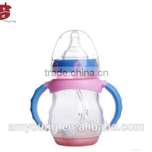 120ML Shining Boon Baby Products Baby Food Feeder Plastic Bottles Wide Mouth PPLQ thumbnail-1