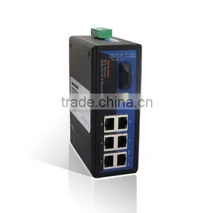 8-port 10/100M Within 1 Port 100Base-FX Industrial Ethernet Switch(IES308-1F) thumbnail-1