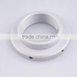 CNC Production Lines Steel Fabrication Company Silver CNC Machining Aluminium Parts thumbnail-2