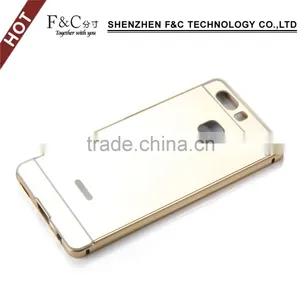 2016 China Supplier Fashion PC+Metal Back Cover for Huawei p9 Factory Price thumbnail-5