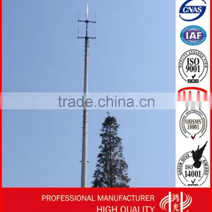 Galvanized Telecommunication Monopole Tower, China Mobile Phone Signal Tower Quality Choice thumbnail-1